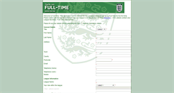 Desktop Screenshot of fulltimeregistration.thefa.com