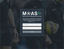 Tablet Screenshot of moas.thefa.com